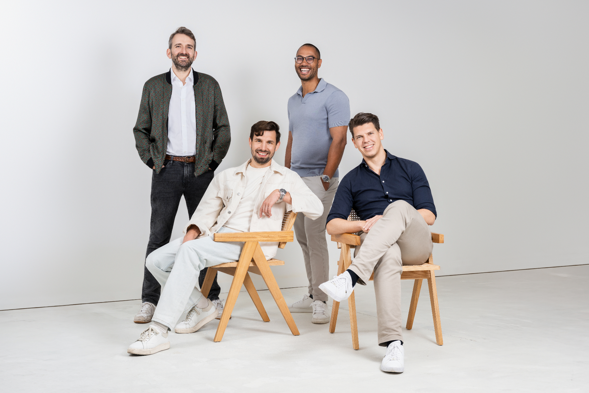 The Zebra Embassy founders — group portrait 1